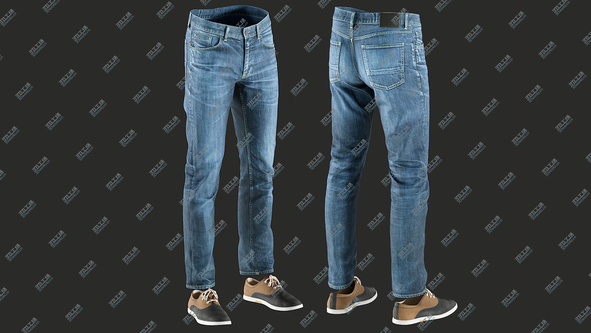 images/goods_img/202104023/Men's Pants with Shoes 3D model/2.jpg